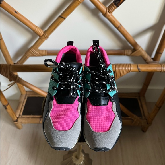 Steve Madden Cliff Bright Multi Sneakers - Picture 3 of 5